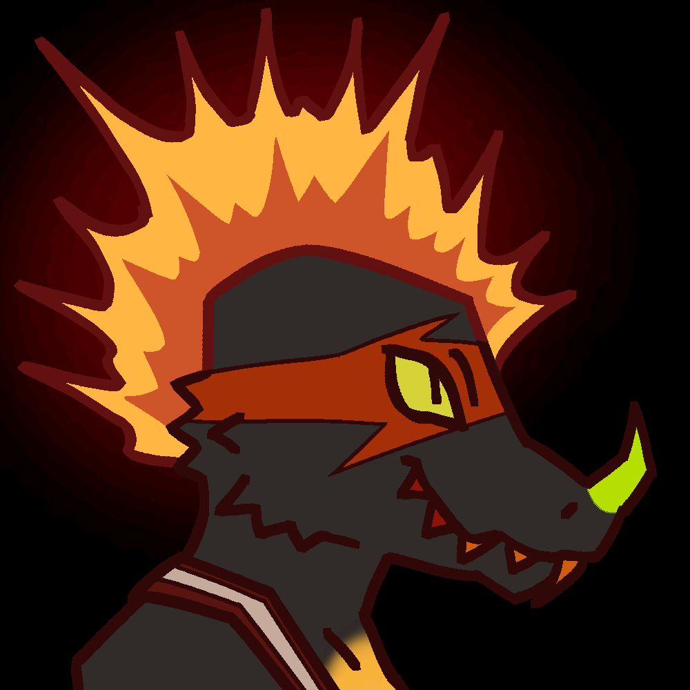 ArtFight attack for HybridCrocosquid of their character, Drafire