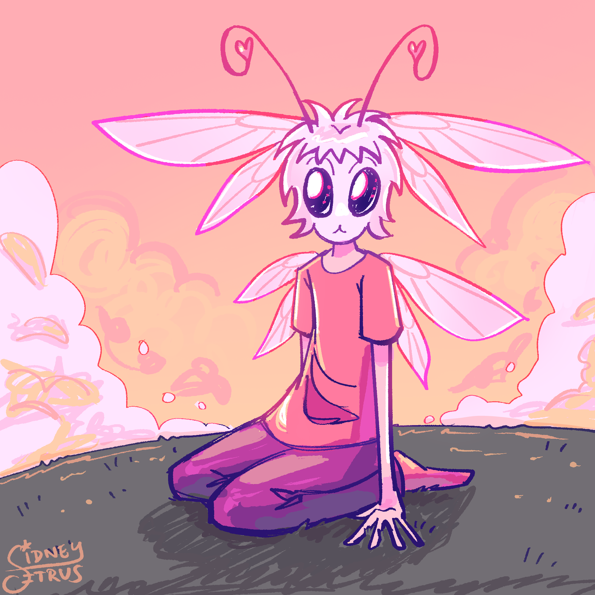 ArtFight attack for Prismatickaleidosius of their character, Sylii